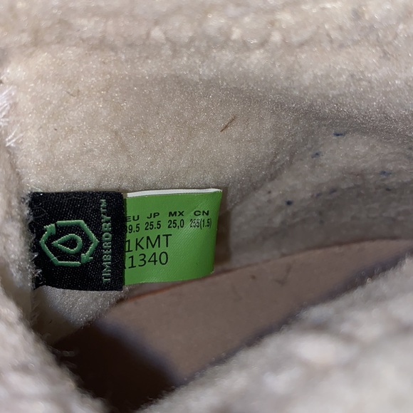 Timberland Jayne Burgundy Suede Primaloft Boots Women’s 8.5 - Picture 12 of 13